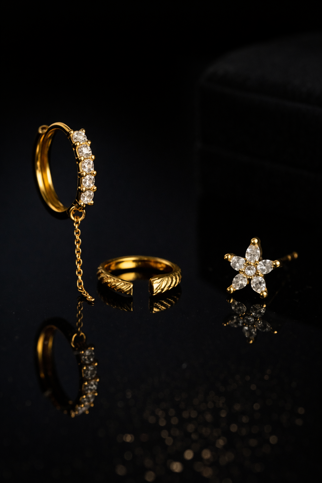 Zircon Fashion Earring Set